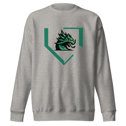 Performance | Crewneck | John Cooper Baseball | Dragon Home Logo
