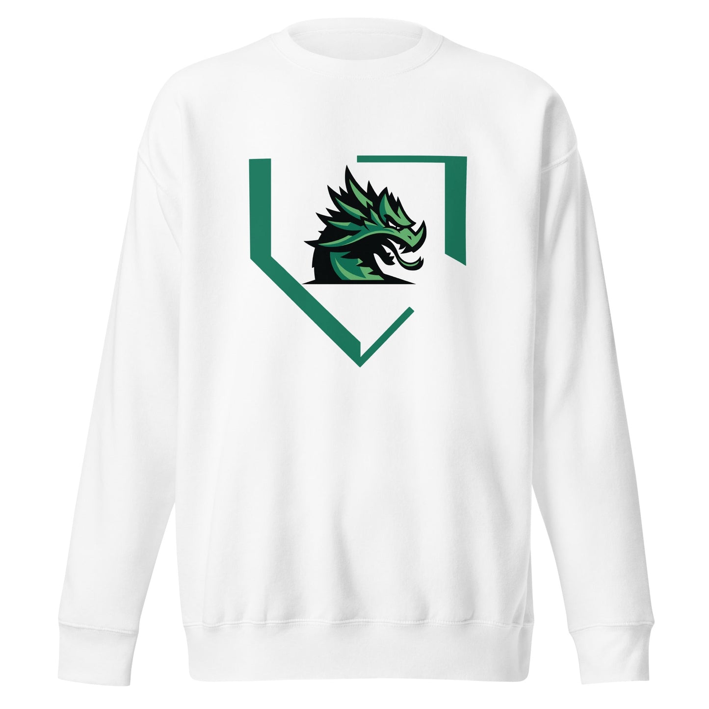 Performance | Crewneck | John Cooper Baseball | Dragon Home Logo