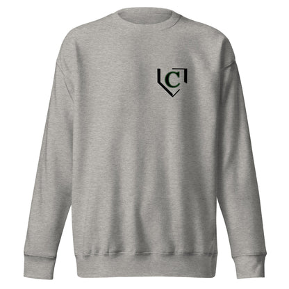 Performance | Crewneck | John Cooper Baseball | Home C Logo