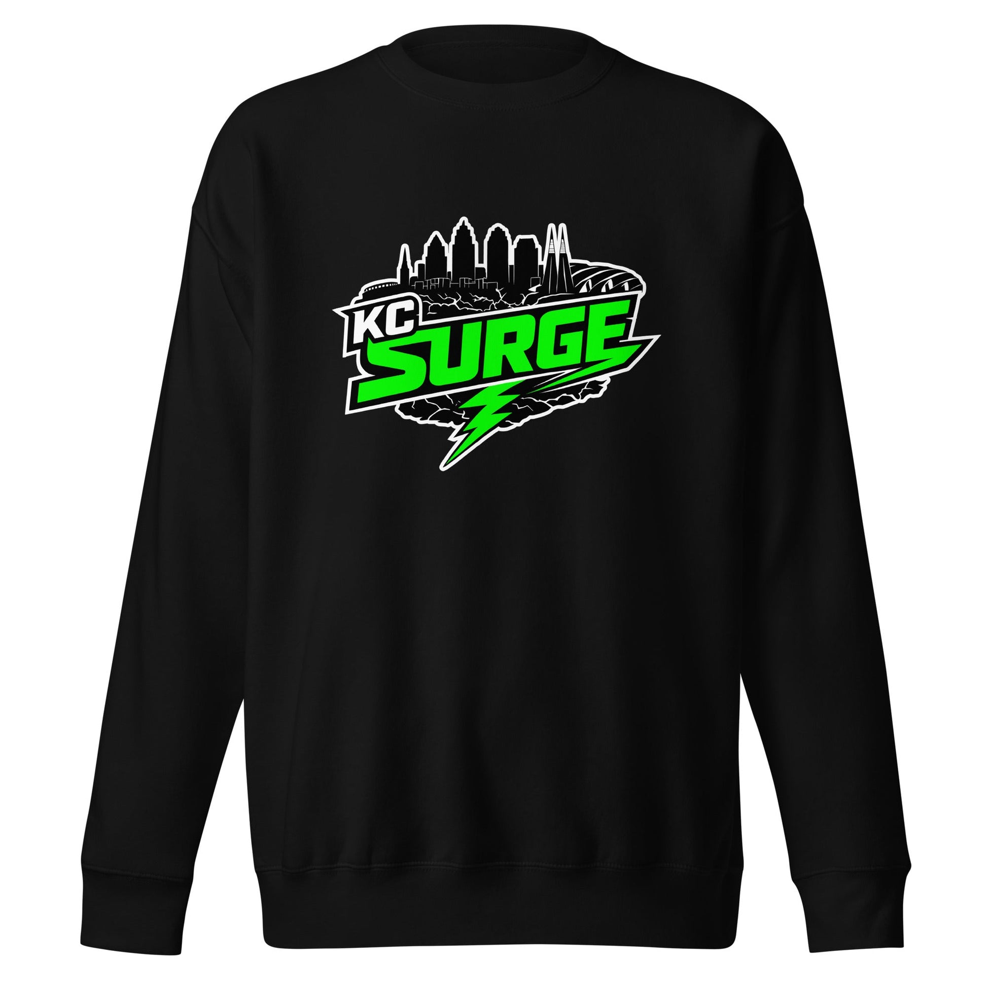 Performance | Crewneck | Kansas City Surge | Neon Skyline Logo