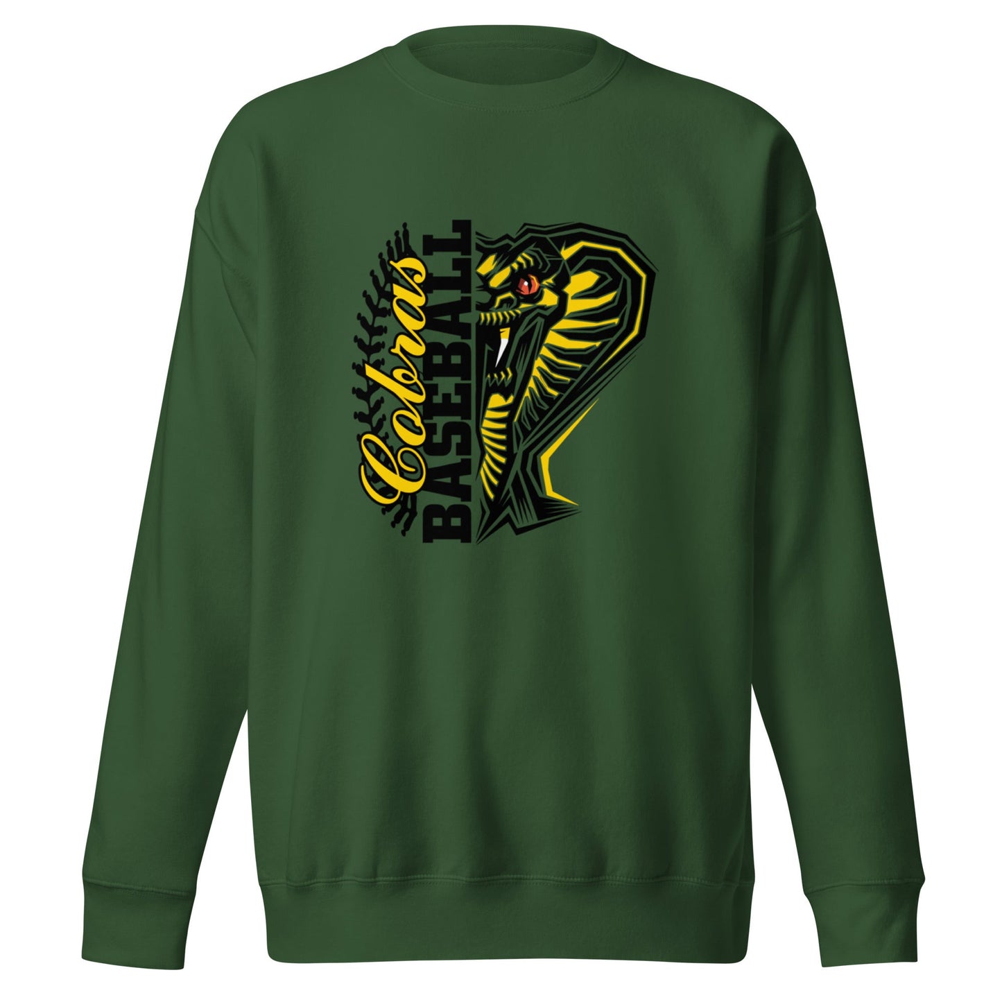 Performance | Crewneck | Keystone Cobras | Fang Crest Logo
