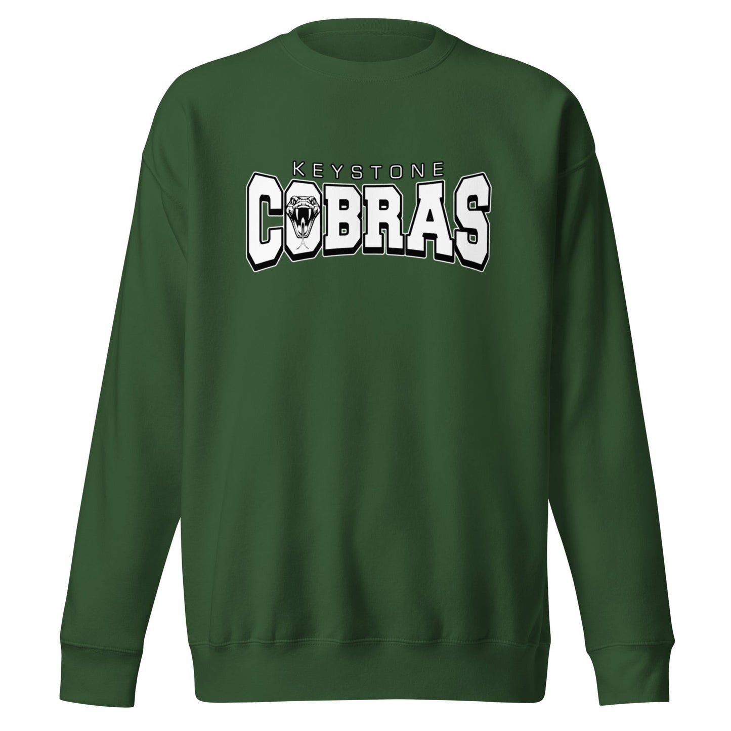 Performance | Crewneck | Keystone Cobras | Snake Mark Logo