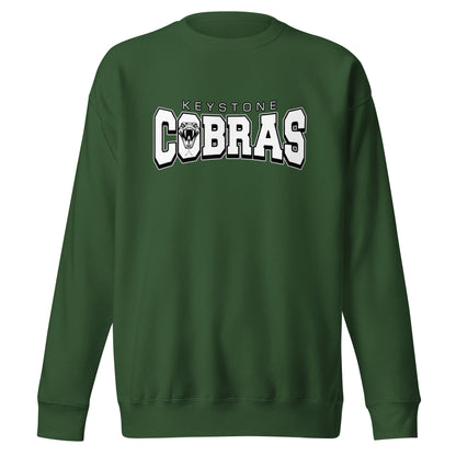 Performance | Crewneck | Keystone Cobras | Snake Mark Logo