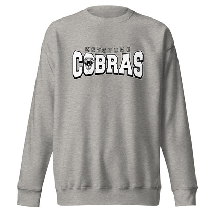 Performance | Crewneck | Keystone Cobras | Snake Mark Logo