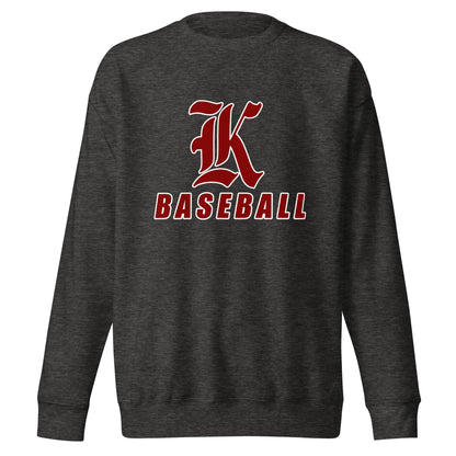 Performance | Crewneck | Kofa Baseball Booster Club | Vanguard Logo