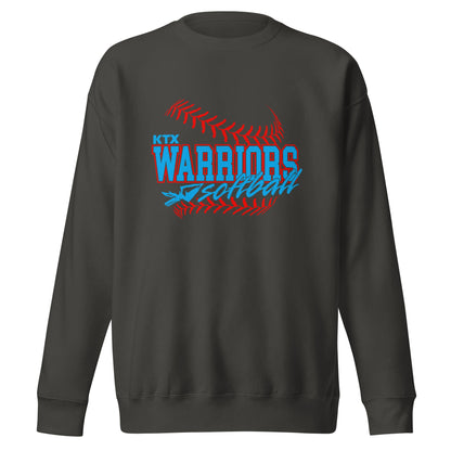 Performance | Crewneck | KTX Warriors | Softball Logo