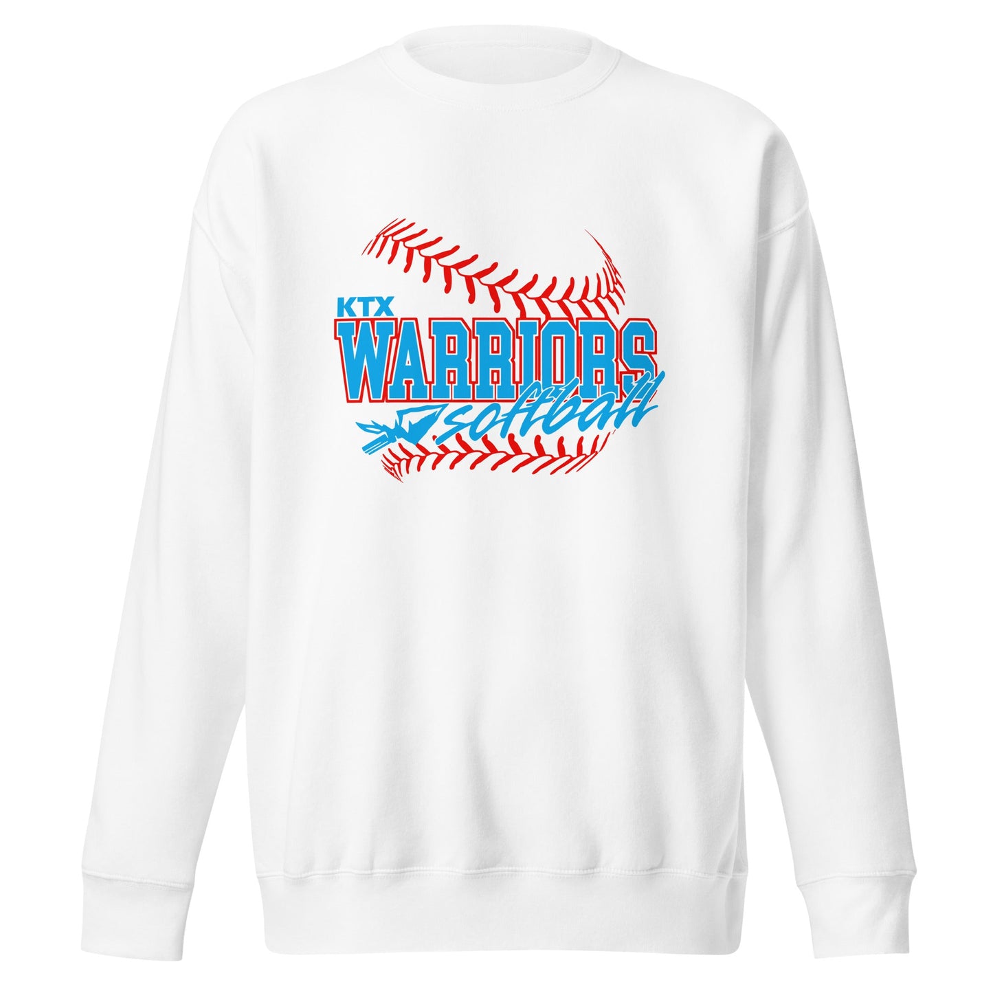 Performance | Crewneck | KTX Warriors | Softball Logo