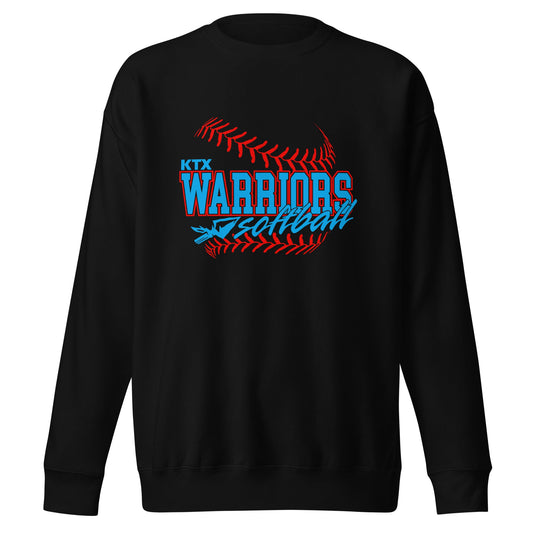 Performance | Crewneck | KTX Warriors | Softball Logo