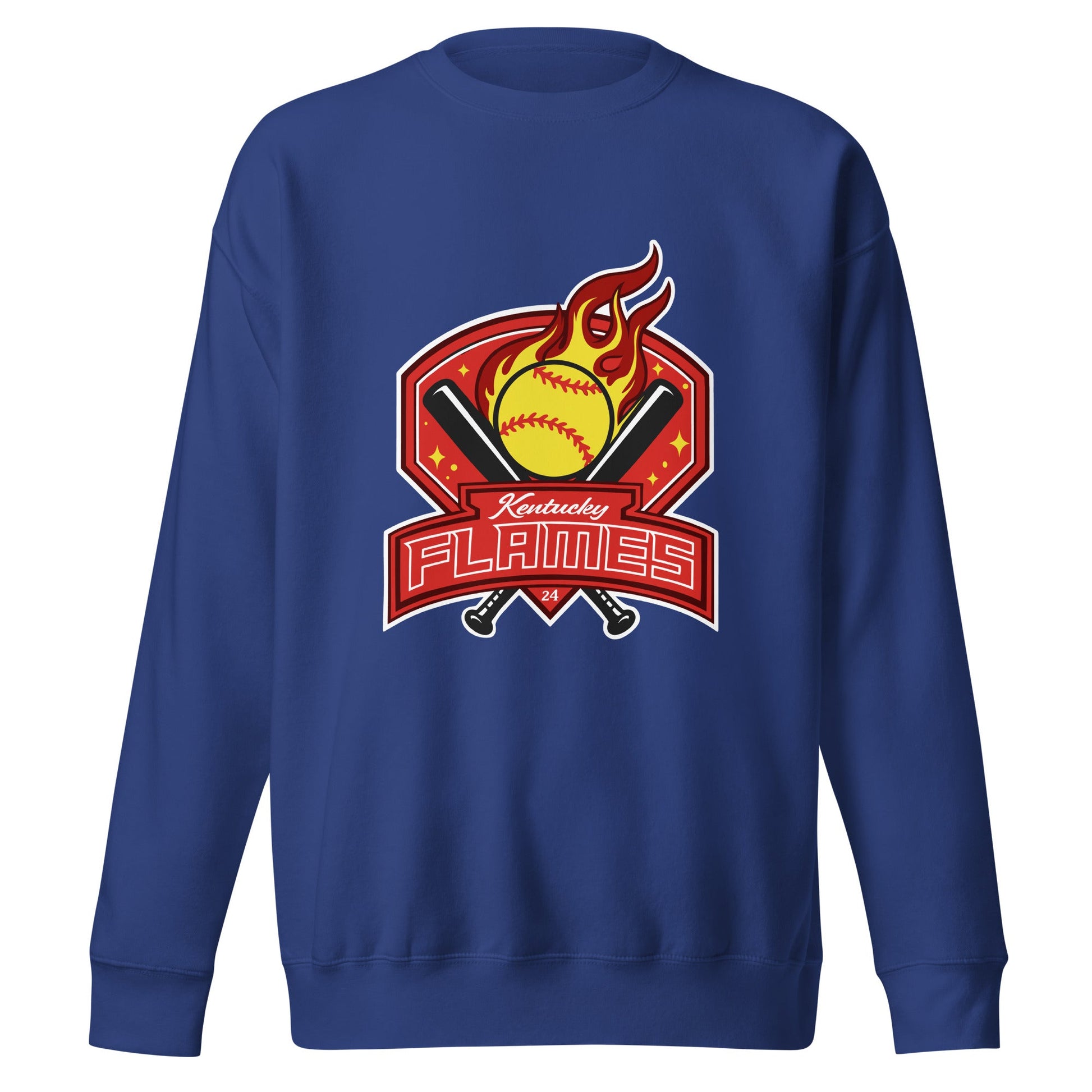 Performance | Crewneck | KY Flames | Emblem Logo