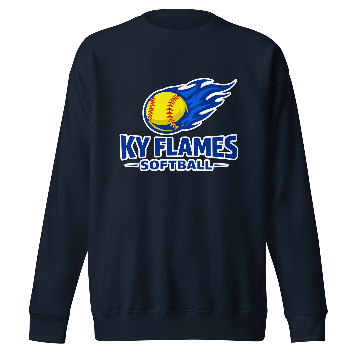 Performance | Crewneck | KY Flames | Mark Logo