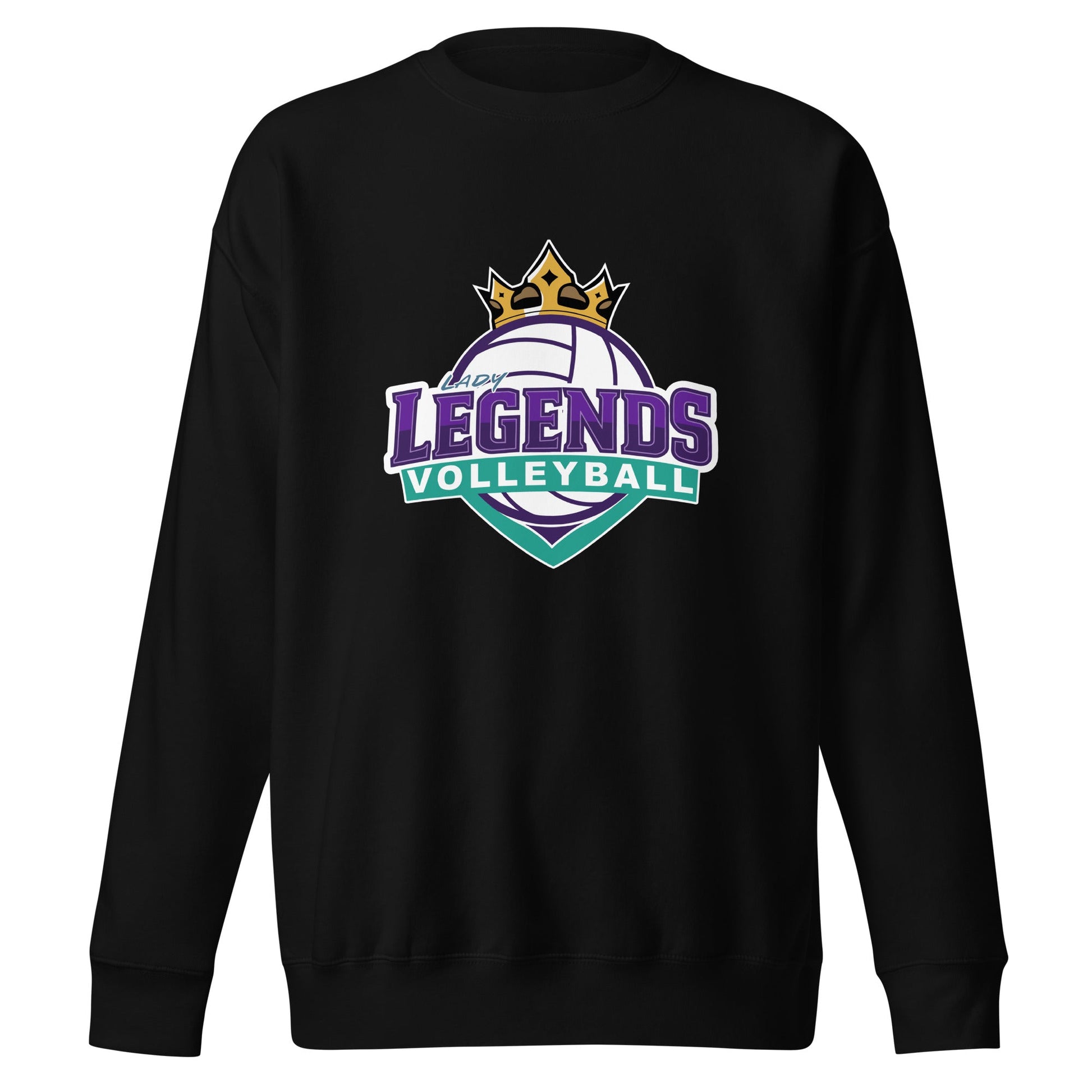 Performance | Crewneck | Lady Legends Volleyball | Crown Logo