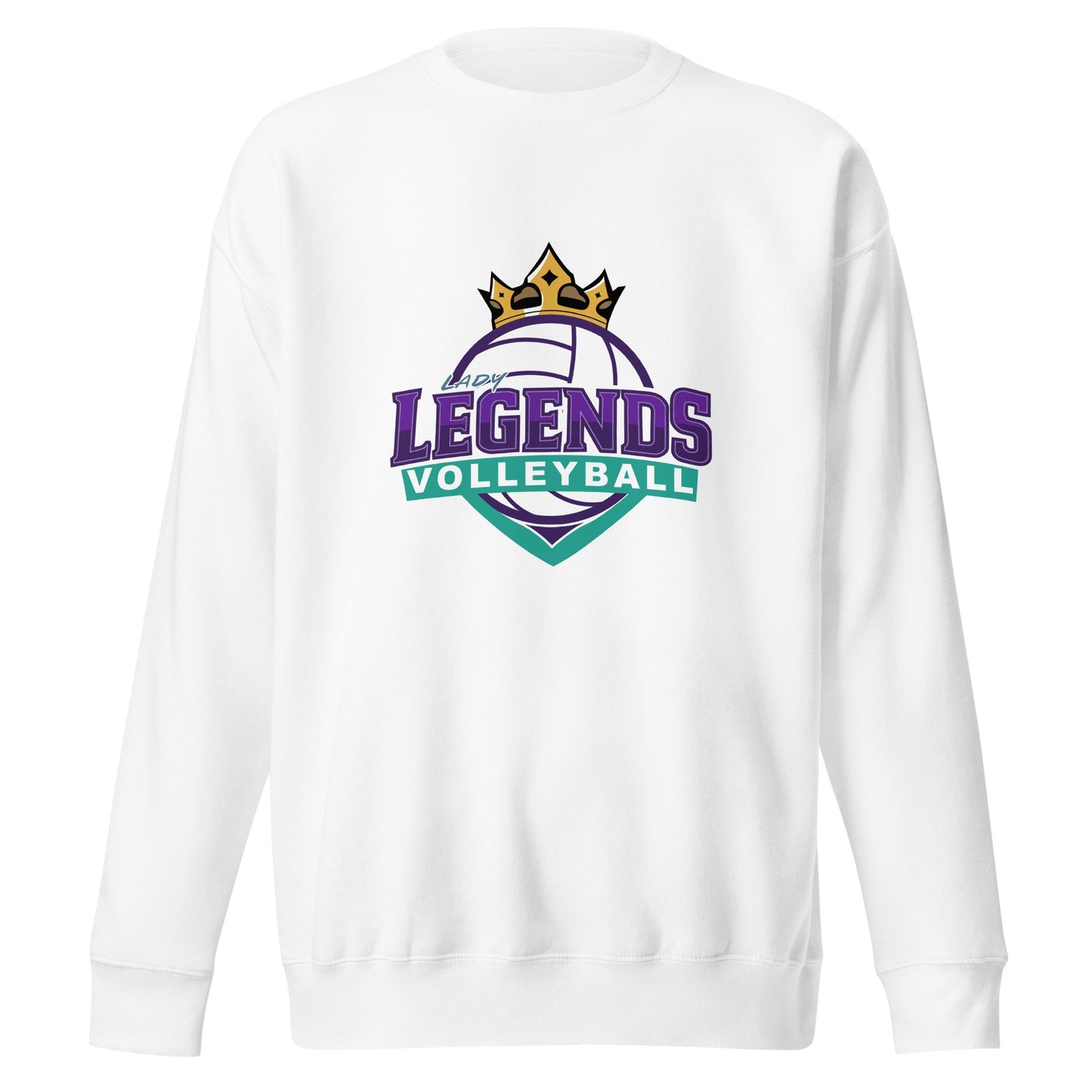 Performance | Crewneck | Lady Legends Volleyball | Crown Logo
