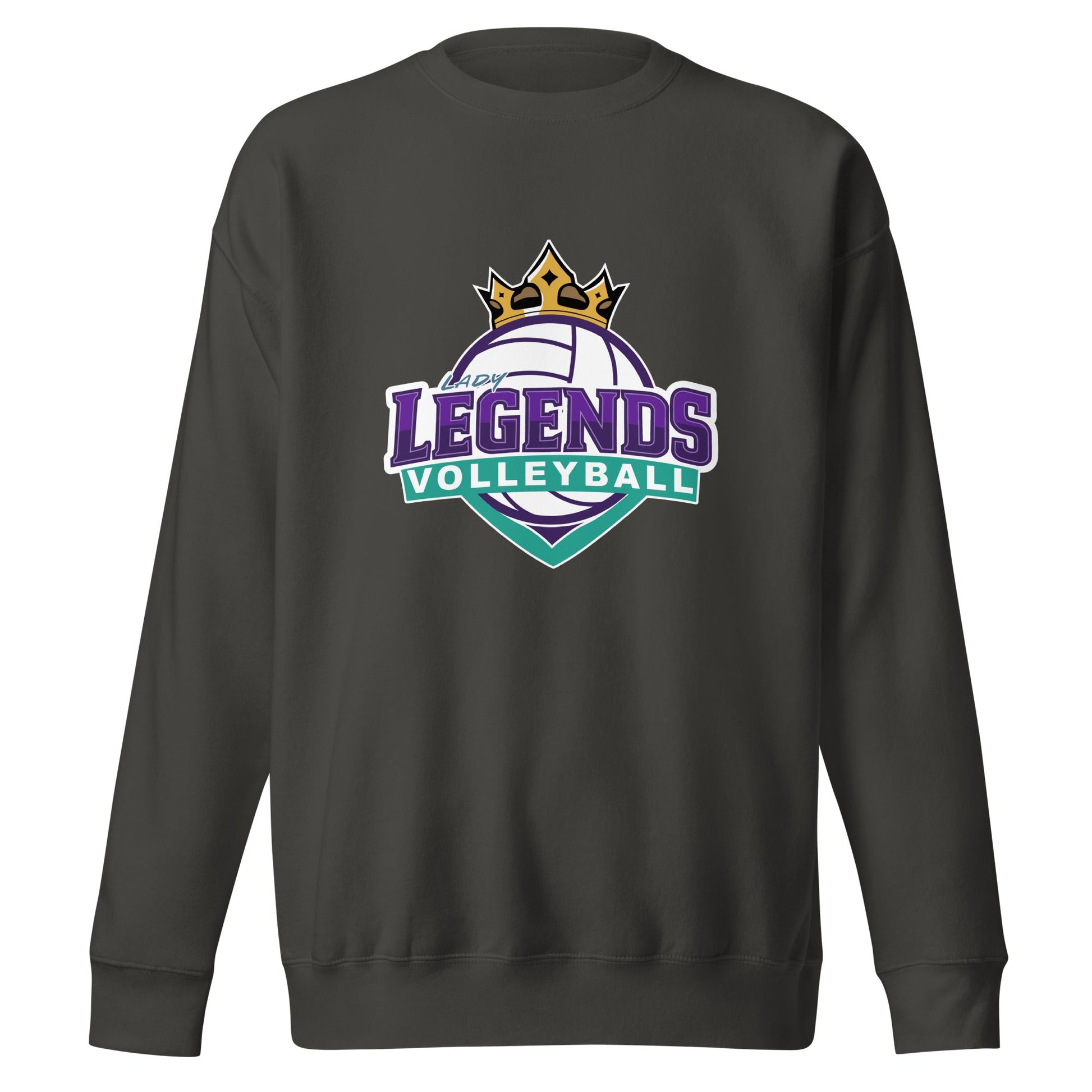 Performance | Crewneck | Lady Legends Volleyball | Crown Logo