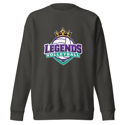 Performance | Crewneck | Lady Legends Volleyball | Crown Logo