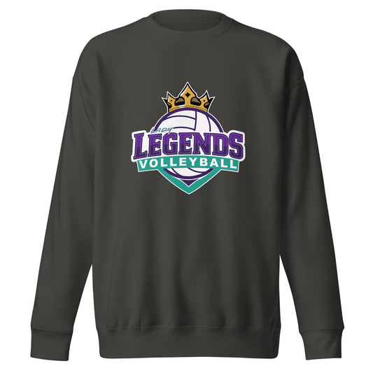 Performance | Crewneck | Lady Legends Volleyball | Crown Logo