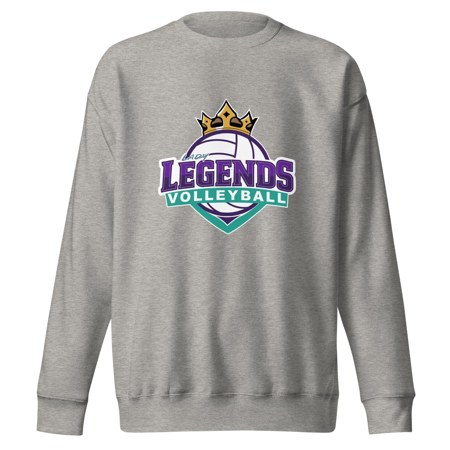 Performance | Crewneck | Lady Legends Volleyball | Crown Logo