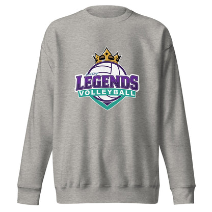 Performance | Crewneck | Lady Legends Volleyball | Crown Logo