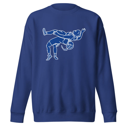 Performance | Crewneck | Lady Senators Wrestling | Wrestler Logo