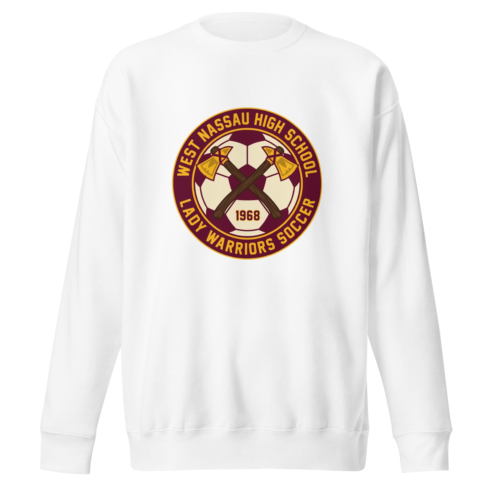 Performance | Crewneck | Lady Warrior Soccer Booster Club | Lady Warriors Logo