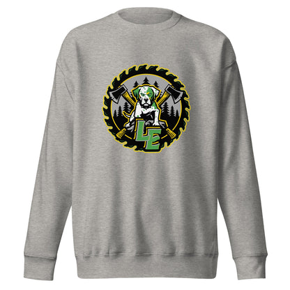 Performance | Crewneck | Lake Erie Power Pines | Saw Logo