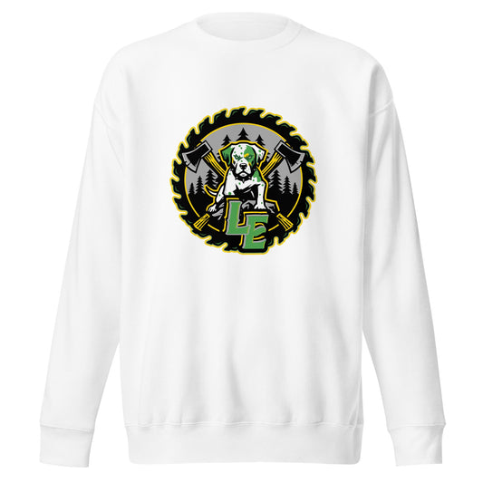 Performance | Crewneck | Lake Erie Power Pines | Saw Logo
