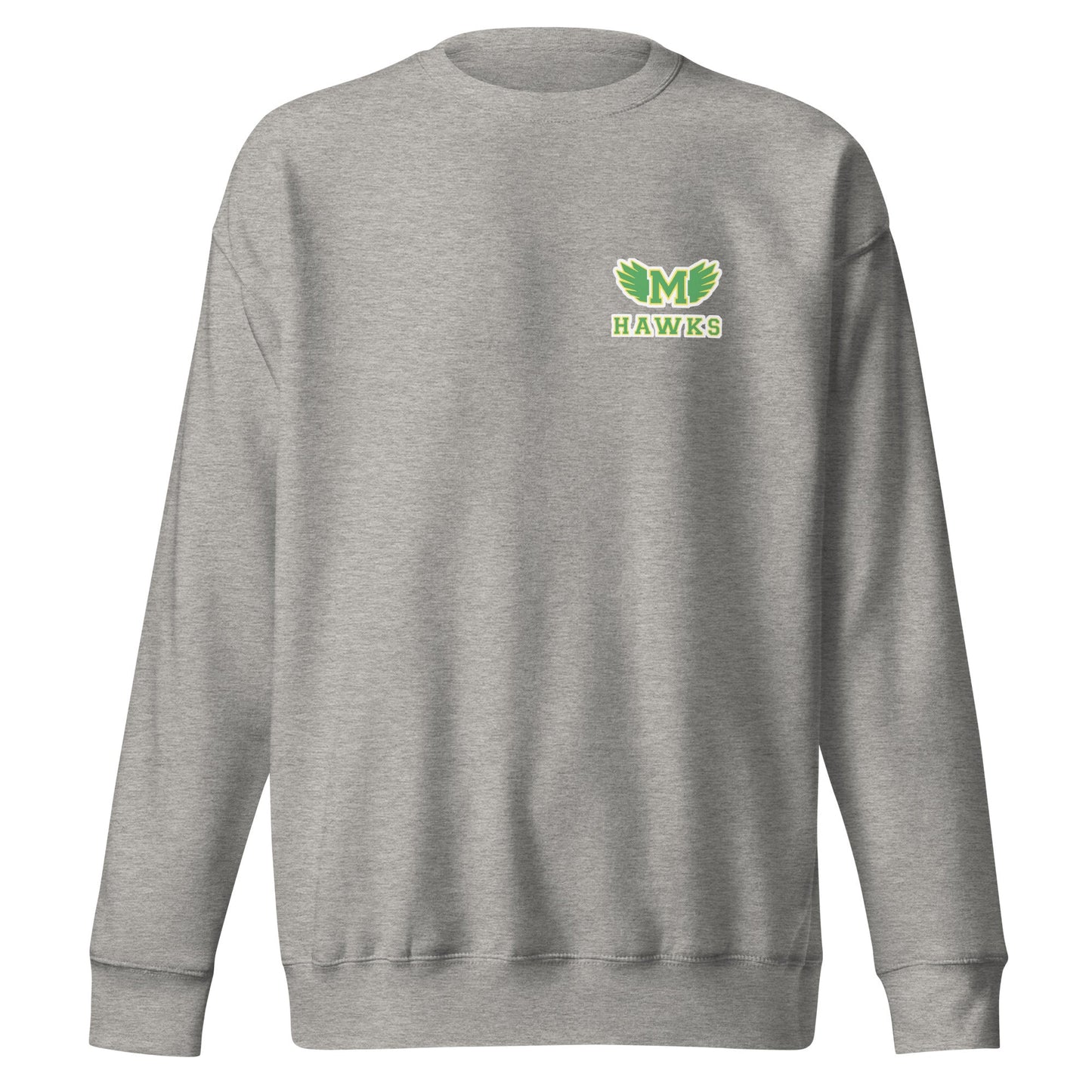 Performance | Crewneck | Lake Minneola Hawks Football | Icon Logo