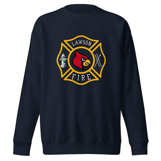 Performance | Crewneck | Lawson Fire Department | Crest Logo