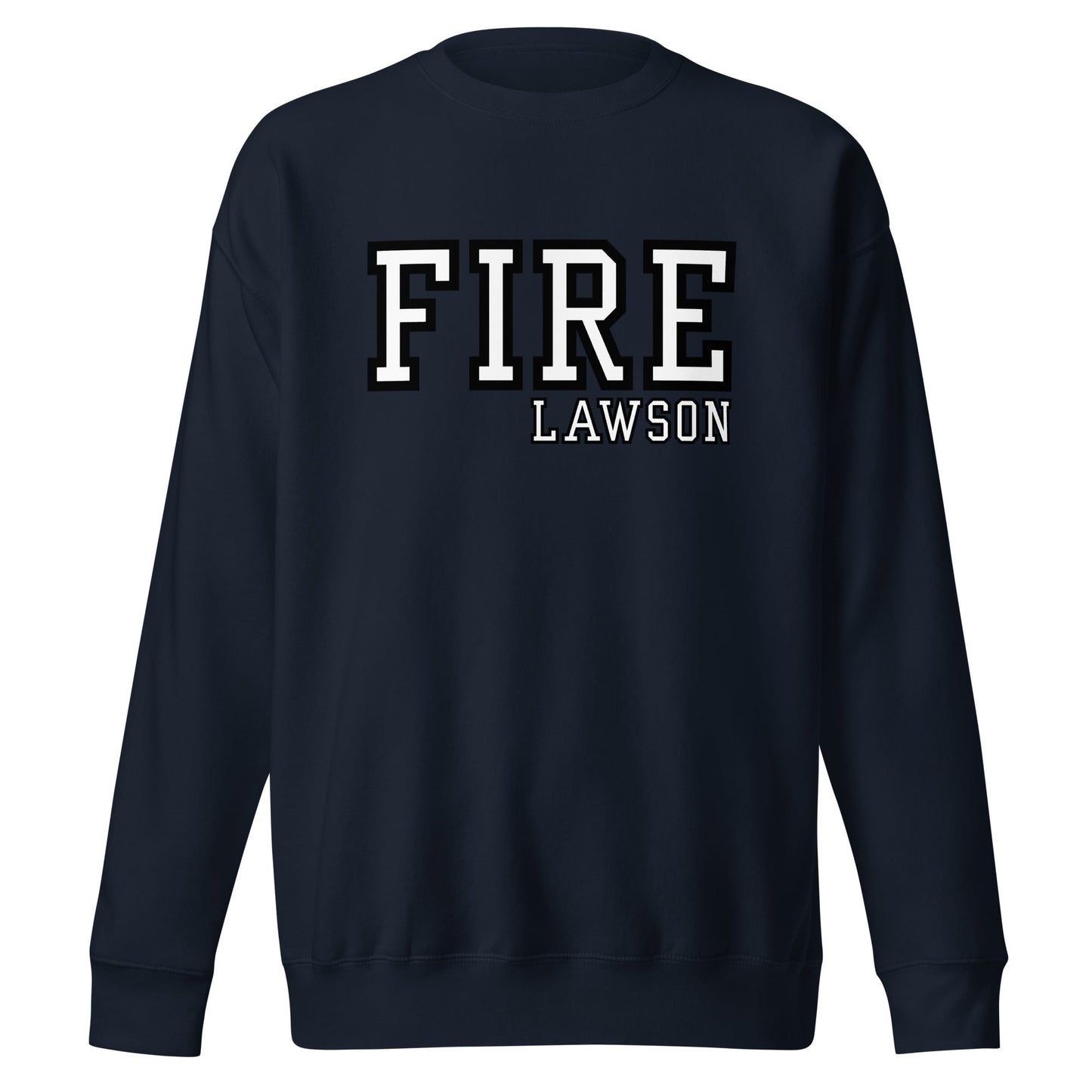 Performance | Crewneck | Lawson Fire Department | Script Logo