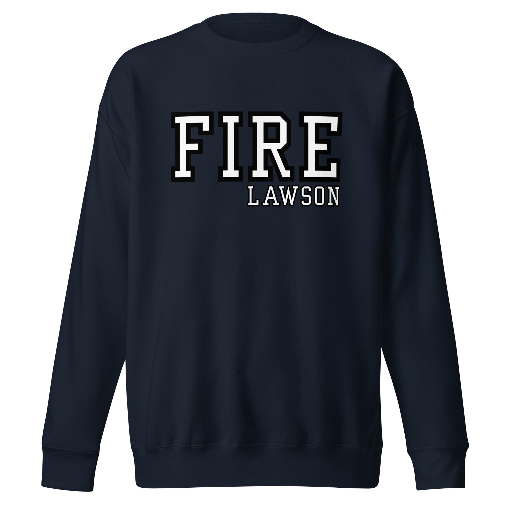 Performance | Crewneck | Lawson Fire Department | Script Logo