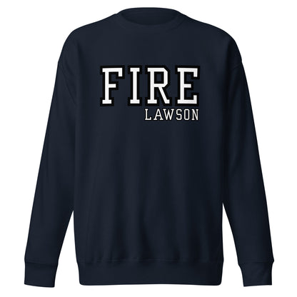 Performance | Crewneck | Lawson Fire Department | Script Logo