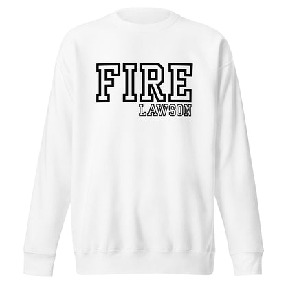 Performance | Crewneck | Lawson Fire Department | Script Logo