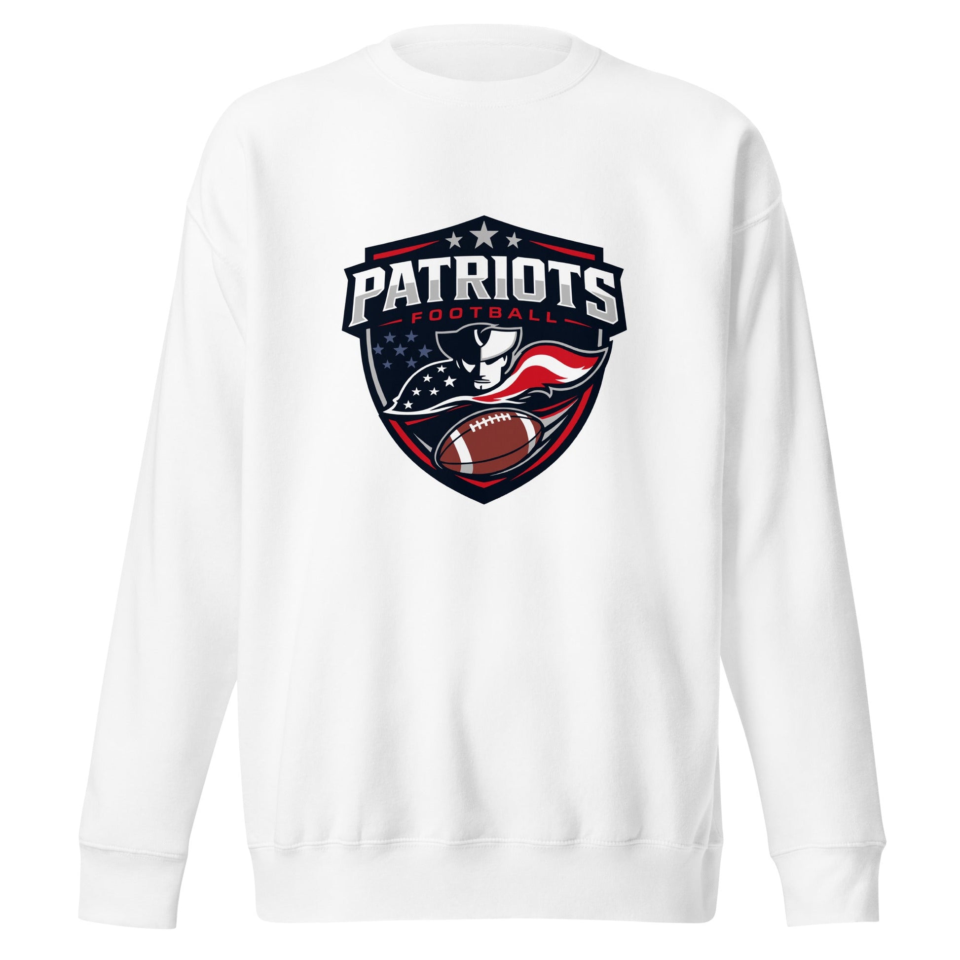 Performance | Crewneck | LFMS Athletics | Patriots Football Logo