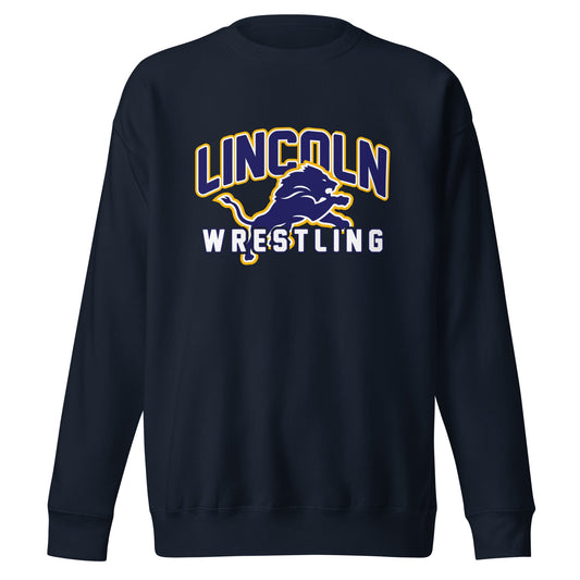 Performance | Crewneck | Lincoln High School | Crest Logo