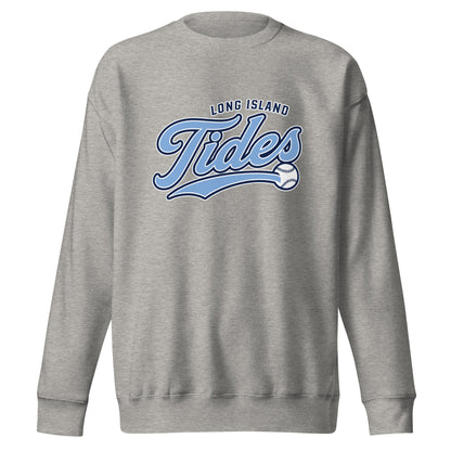 Performance | Crewneck | Long Island Tides Baseball | Athletics Logo