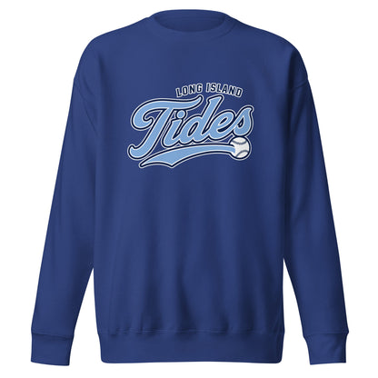 Performance | Crewneck | Long Island Tides Baseball | Athletics Logo