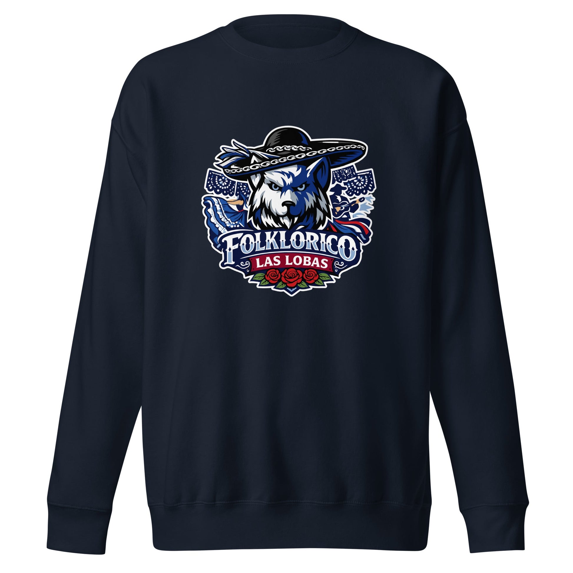 Performance | Crewneck | Los Lobitos | Las Lobas Logo