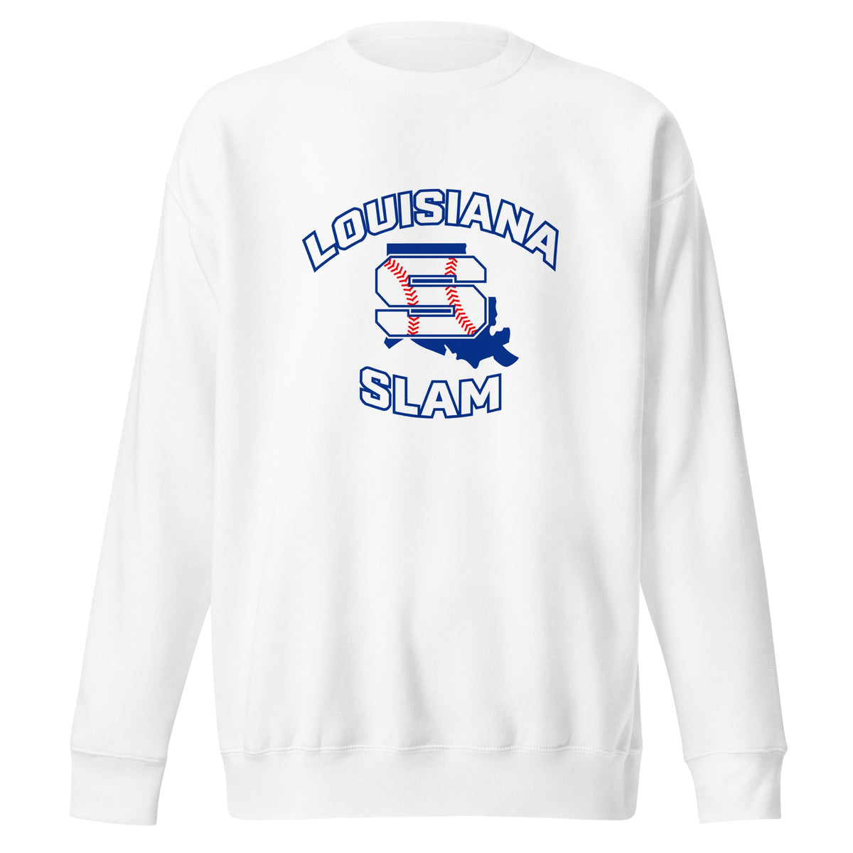 Performance | Crewneck | Louisiana Slam Baseball | Emblem Logo