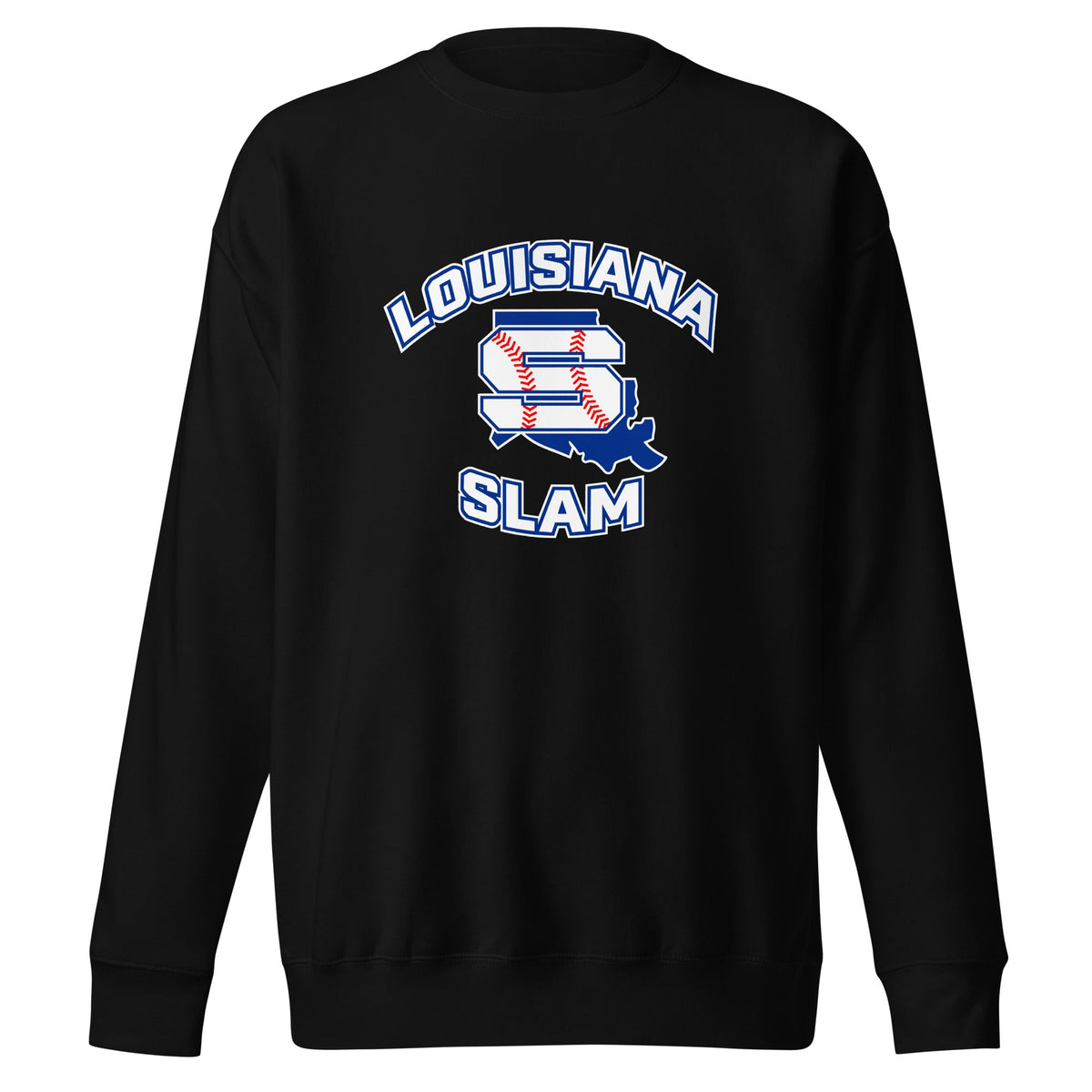 Performance | Crewneck | Louisiana Slam Baseball | Emblem Logo