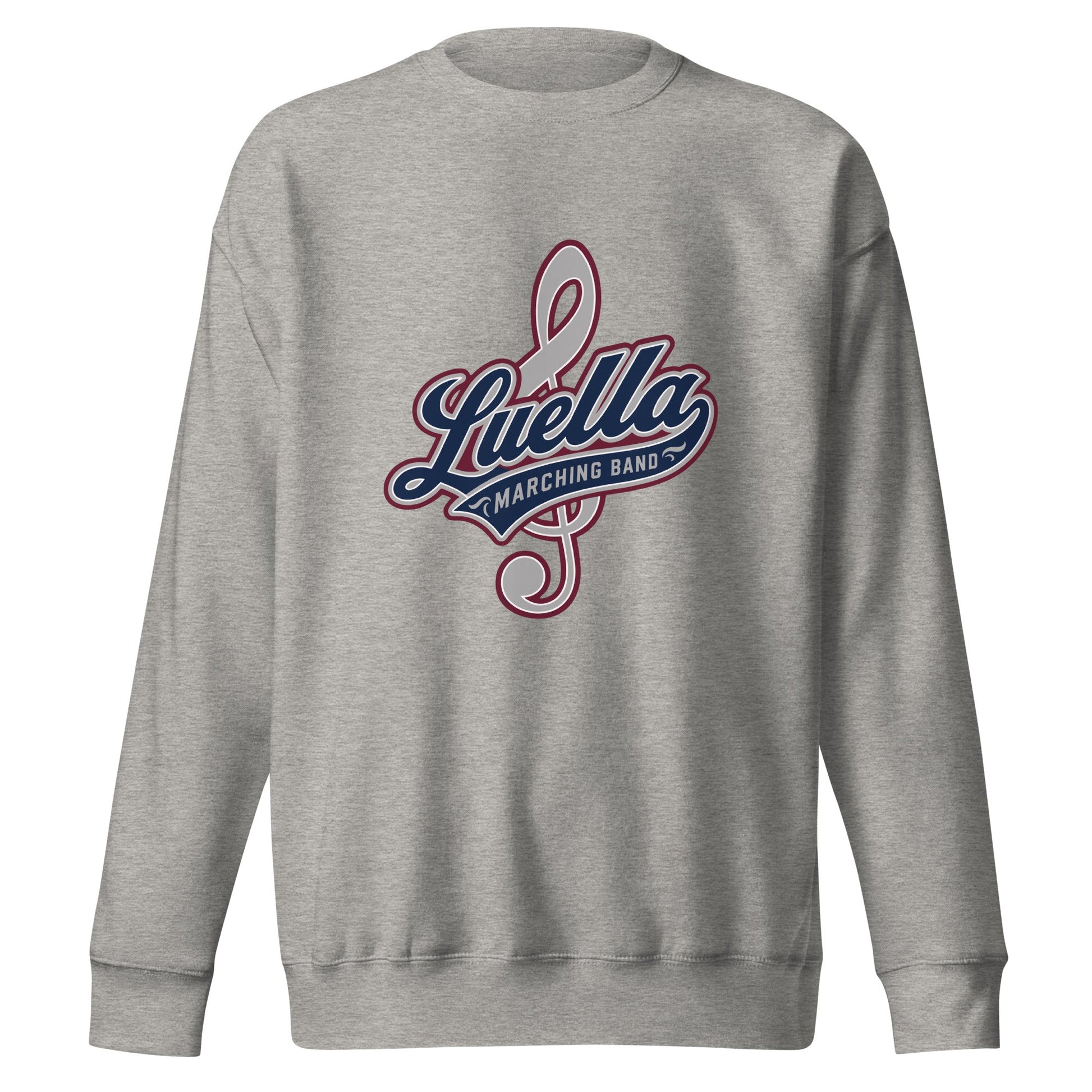 Performance | Crewneck | Luella High School Marching Band | Crest Logo