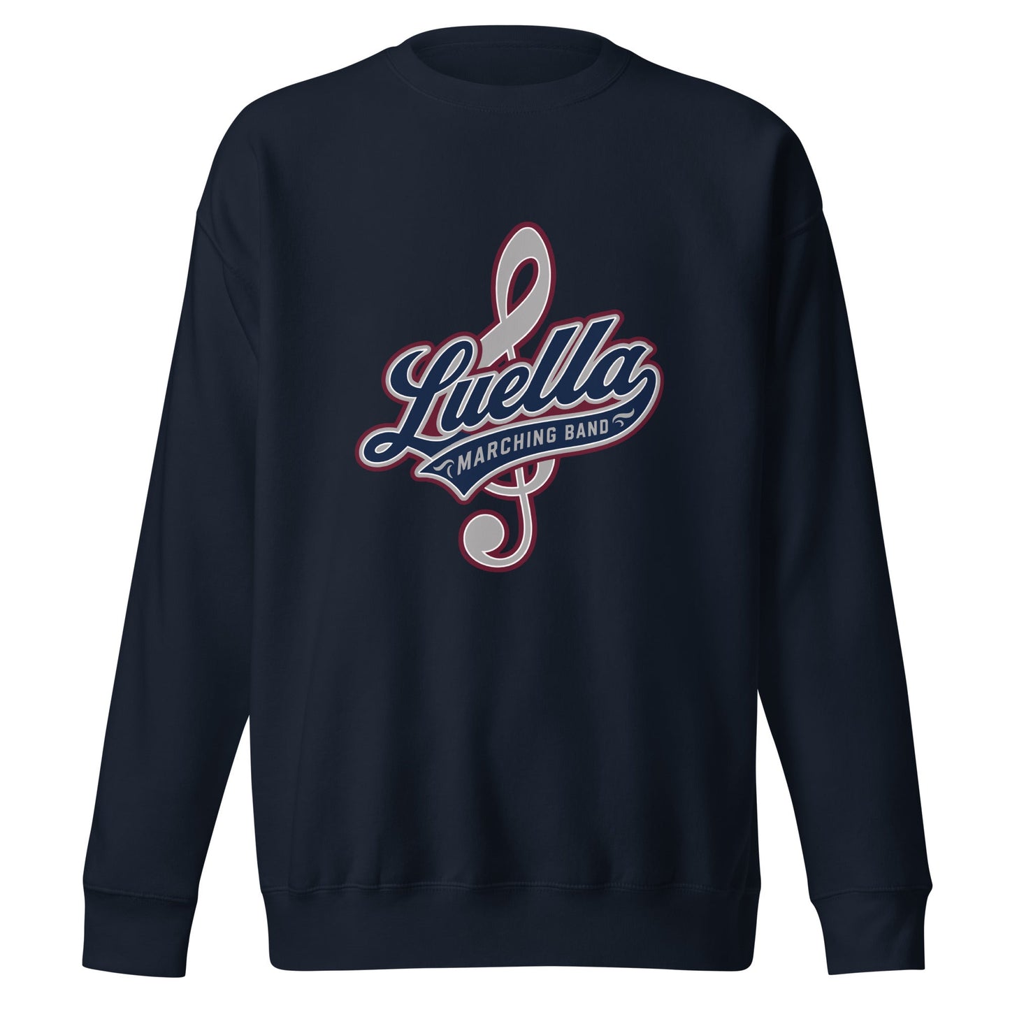 Performance | Crewneck | Luella High School Marching Band | Crest Logo