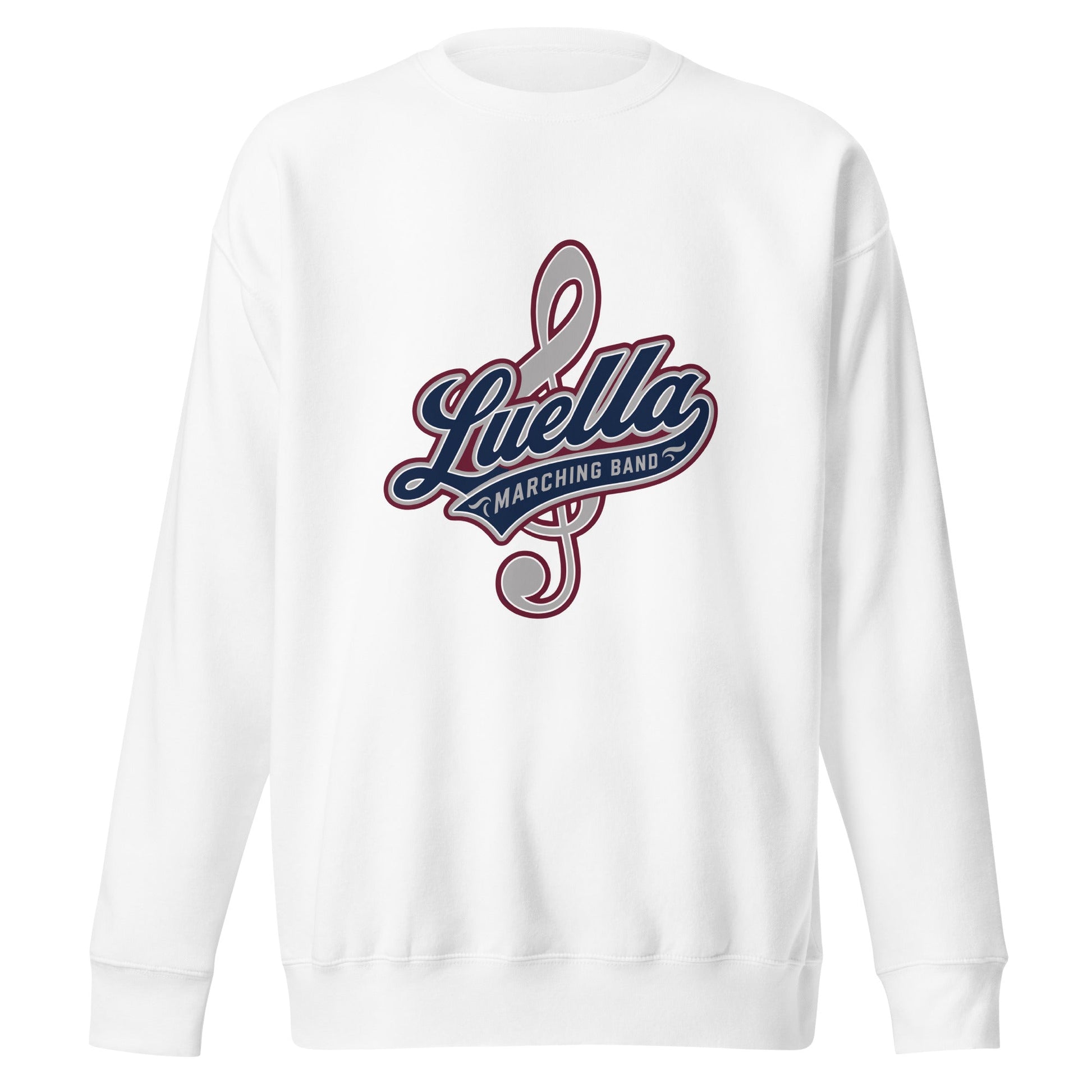 Performance | Crewneck | Luella High School Marching Band | Crest Logo