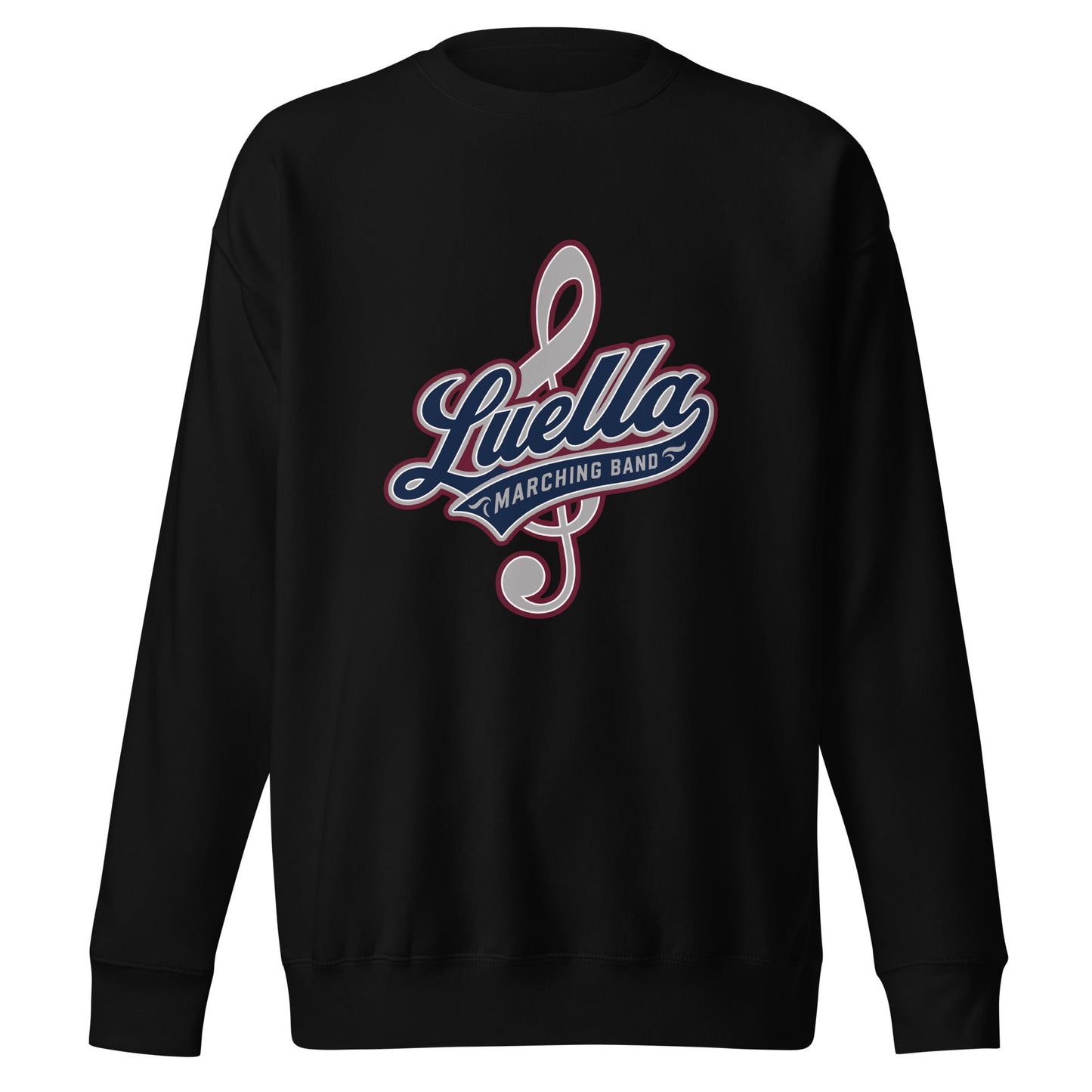 Performance | Crewneck | Luella High School Marching Band | Crest Logo