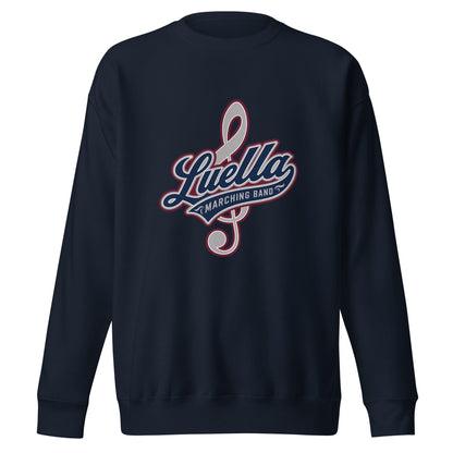 Performance | Crewneck | Luella High School Marching Band | Crest Logo
