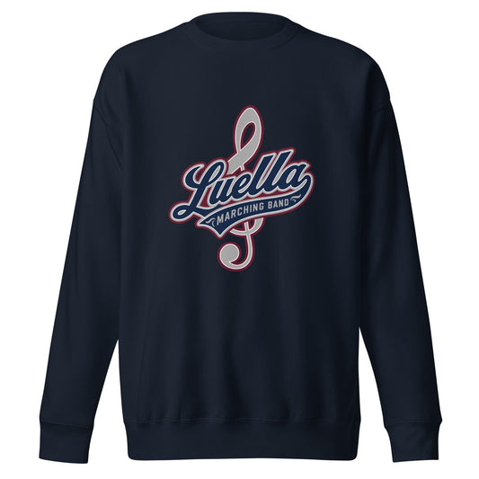 Performance | Crewneck | Luella High School Marching Band | Crest Logo