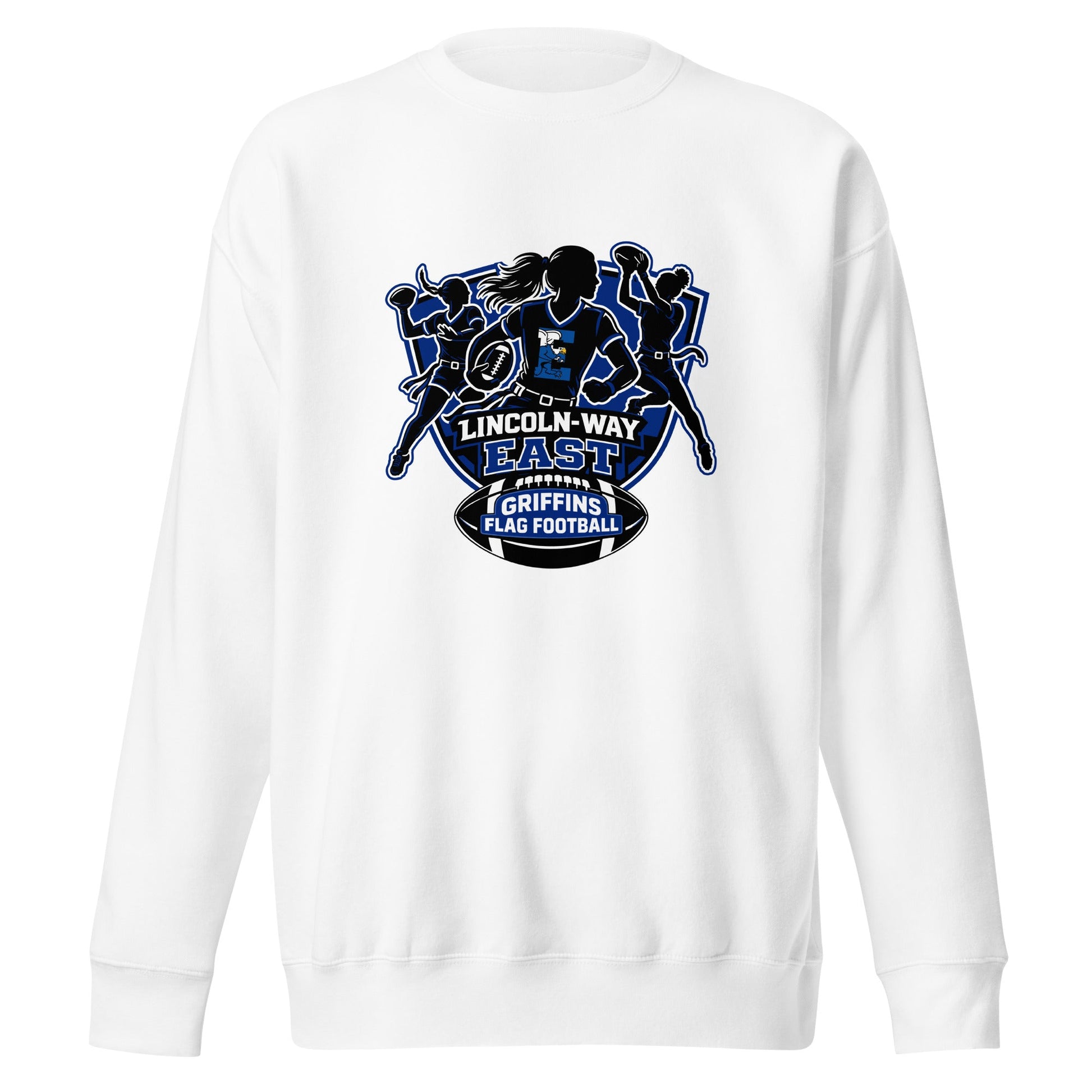 Performance | Crewneck | LWE Flag Football | Athletics Logo