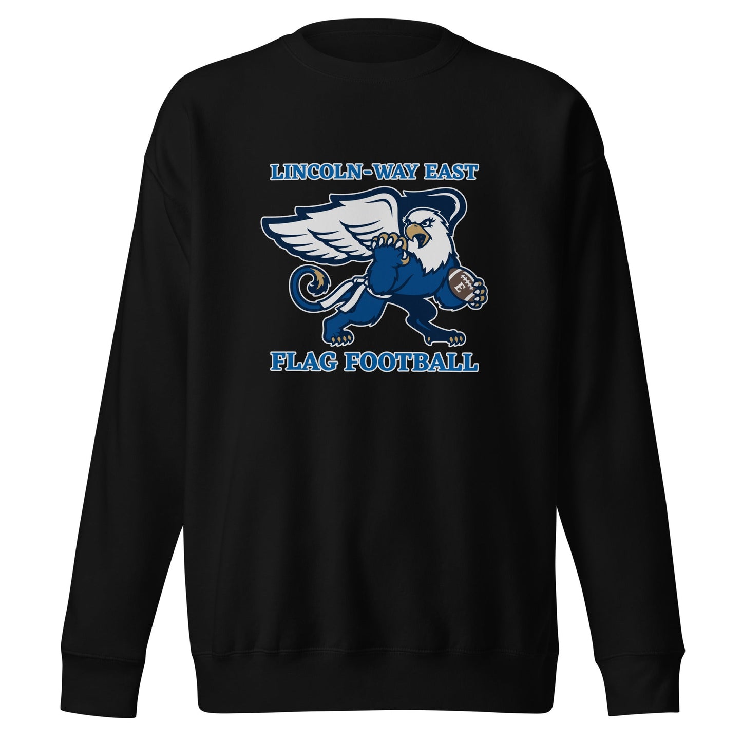 Performance | Crewneck | LWE Flag Football | Crest Logo