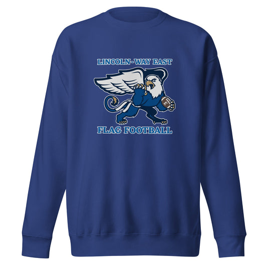 Performance | Crewneck | LWE Flag Football | Crest Logo