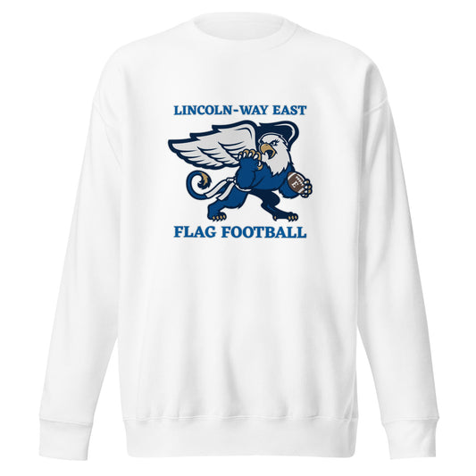 Performance | Crewneck | LWE Flag Football | Crest Logo