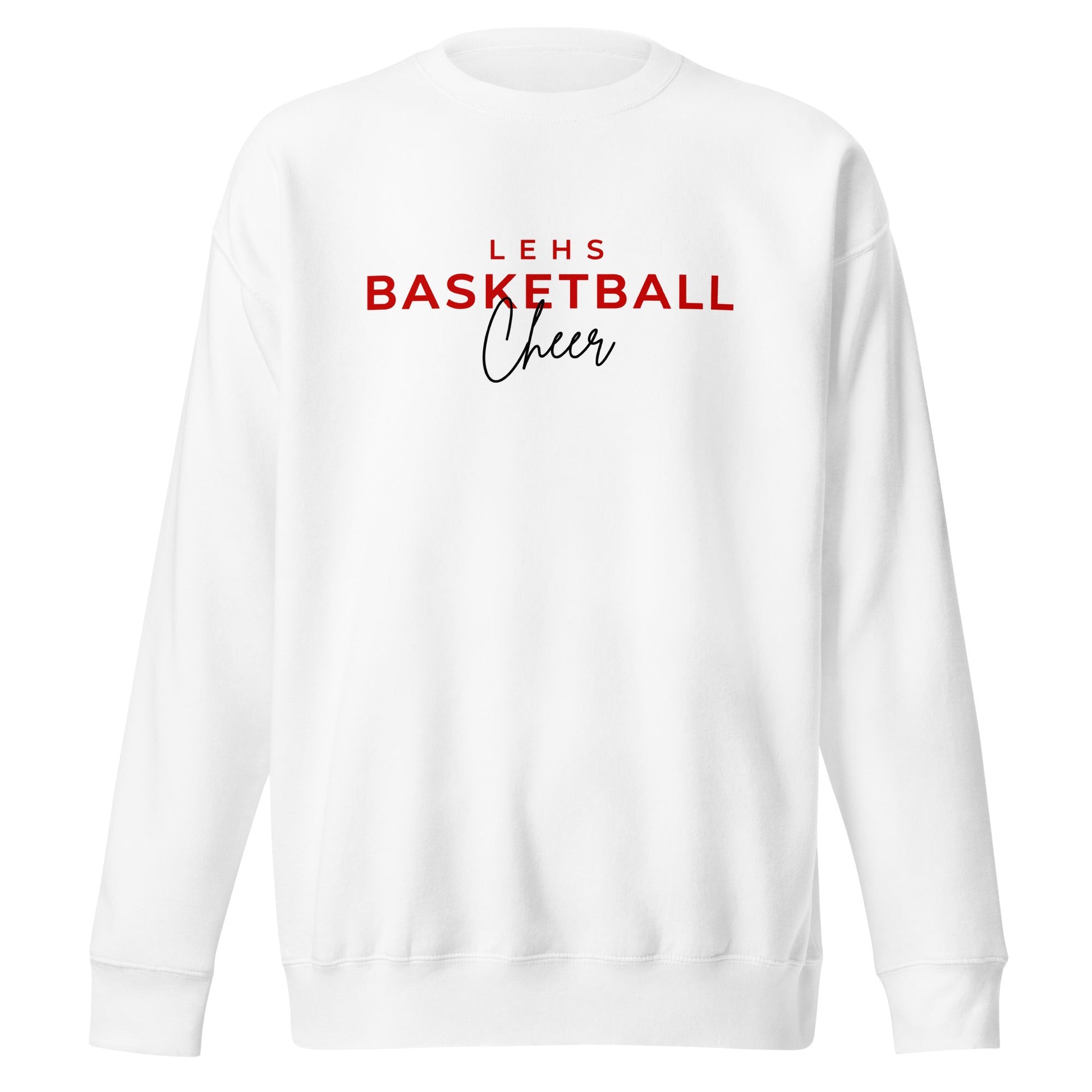 Performance | Crewneck | Lynn English Cheerleading | Bulldogs Basketball Logo