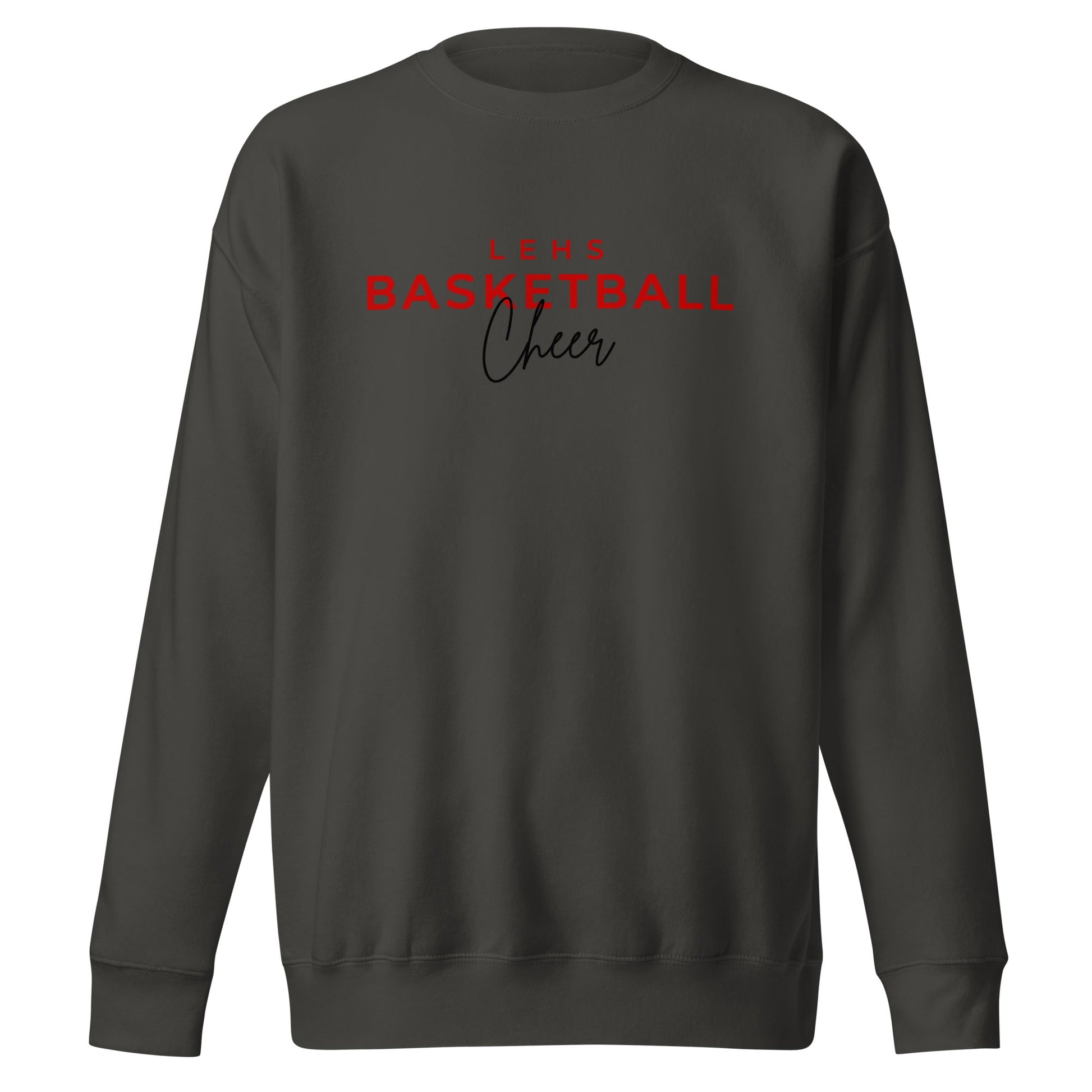 Performance | Crewneck | Lynn English Cheerleading | Bulldogs Basketball Logo